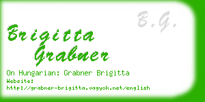 brigitta grabner business card